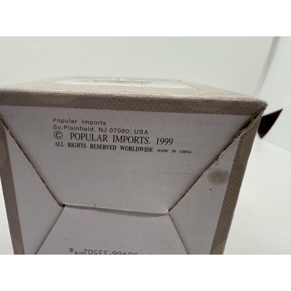 Victorian Jewelry New Box Hinged Trinket Boots Vintage Nostalgic MR1803 NEW 1999 - Picture 13 of 13